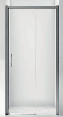 Alüminyum, mat siyah, ekranlı kapı, banyo duş odası